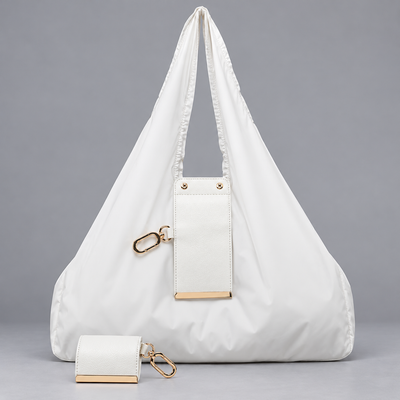 Relivic™ Foldable Keychain Shopping Tote Bag