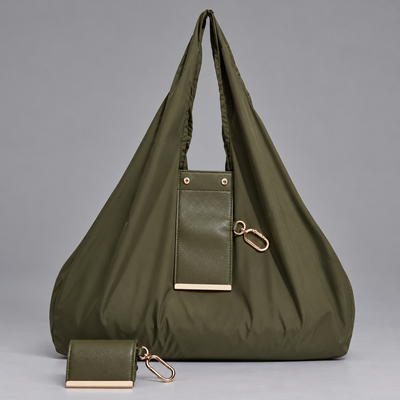 Relivic™ Foldable Keychain Shopping Tote Bag