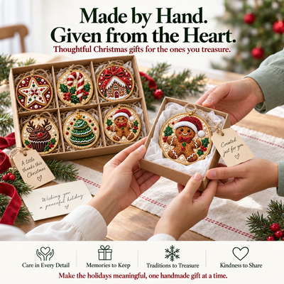 Relivic™ Christmas Pearl Diamond Painting Ornament Kit